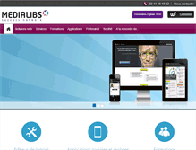 Tablet Screenshot of medialibs.com